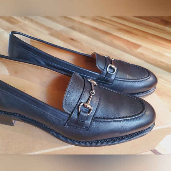 meermin vitello black women's loafer - Picture 5 of 8